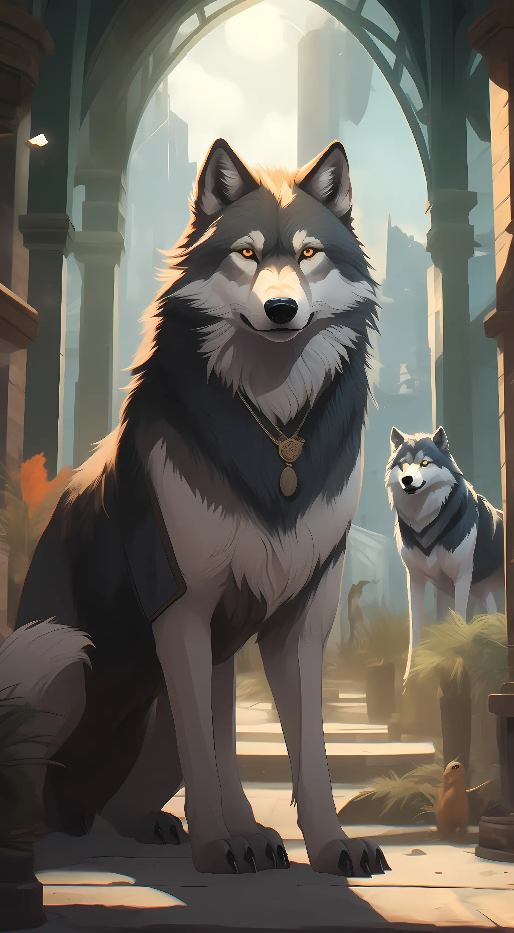 ai character: Riptide & Aires  background