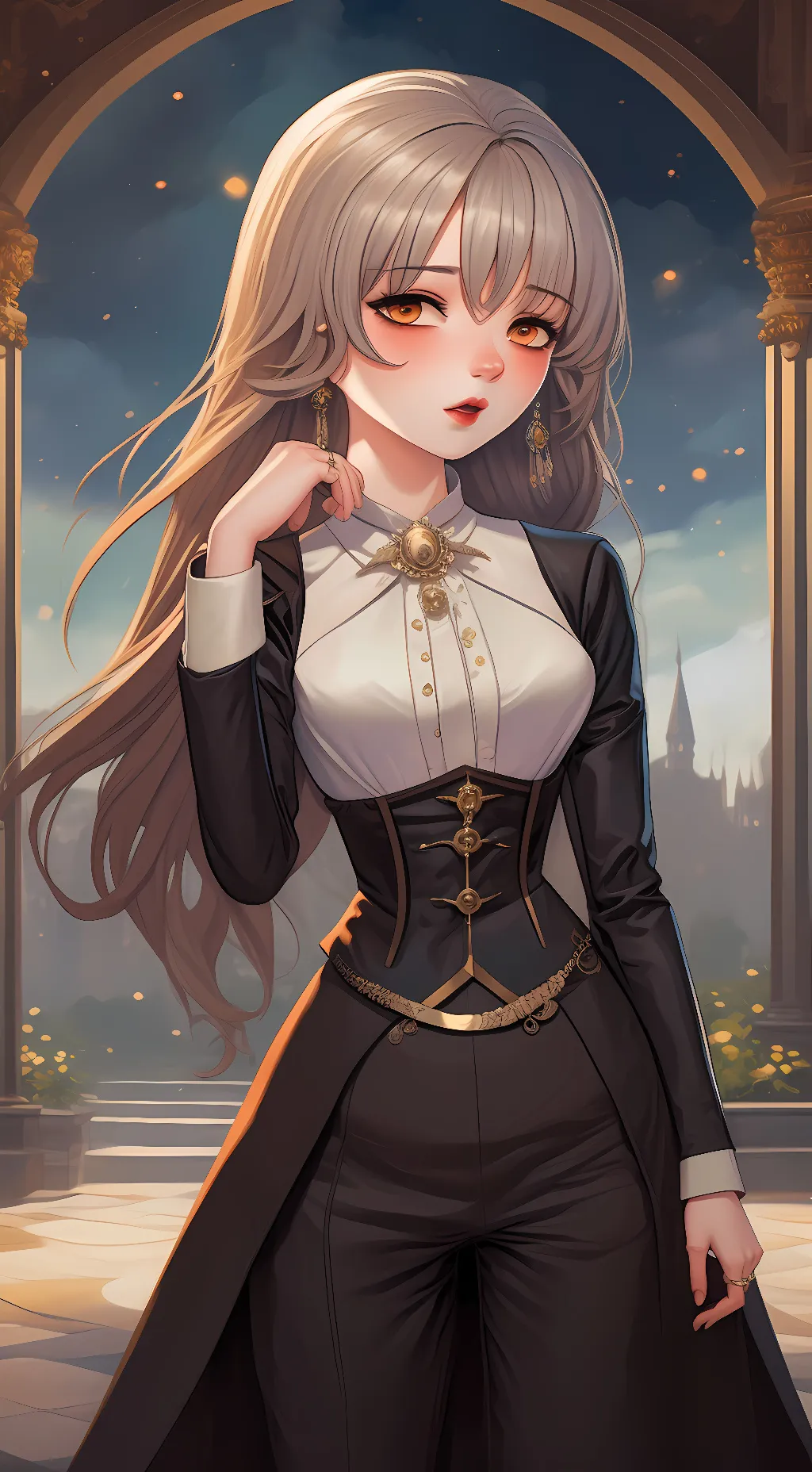 ai character: Hailey background