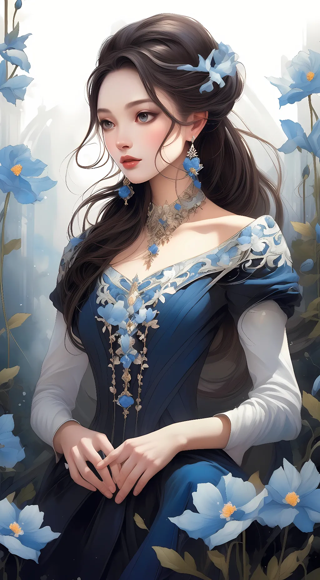 ai character: Davina background