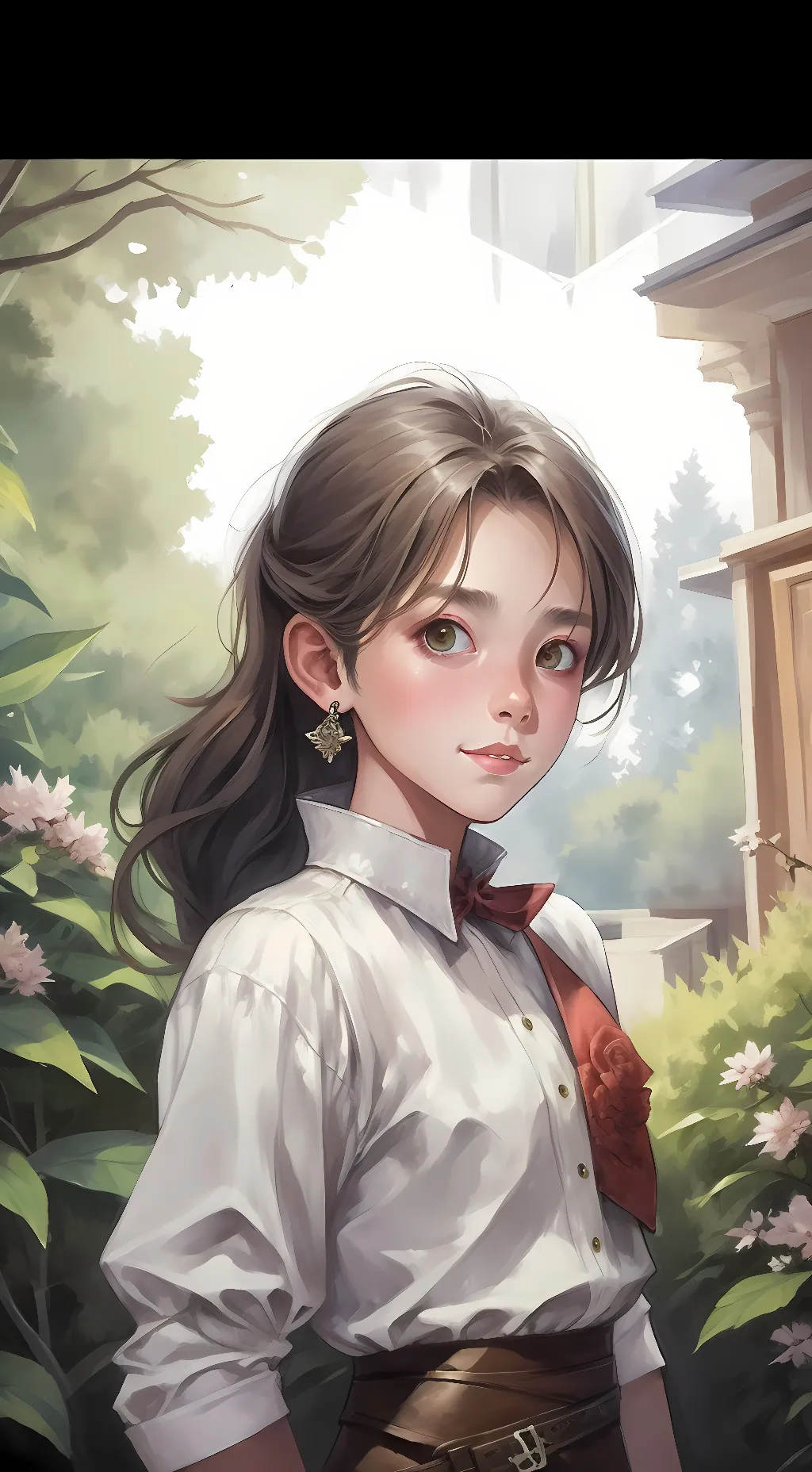 ai character: lilly background