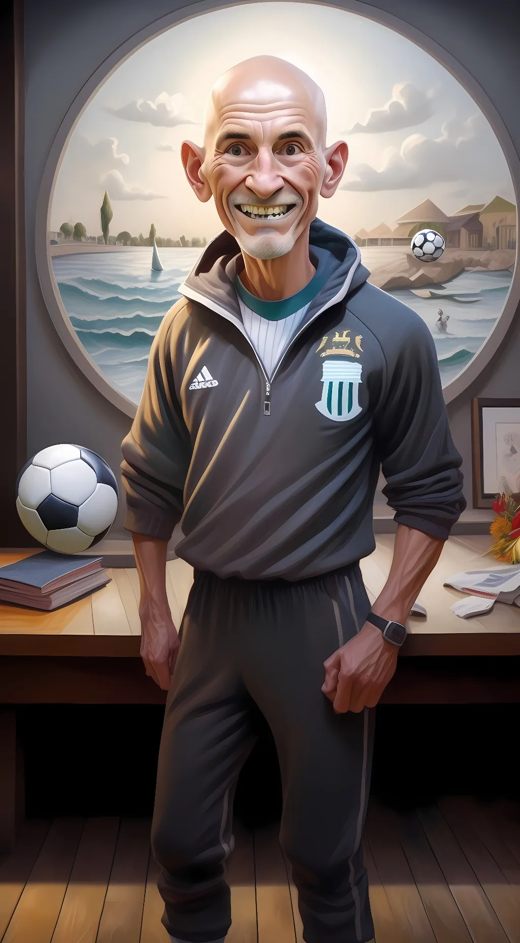 ai character: Pionel Pessi background