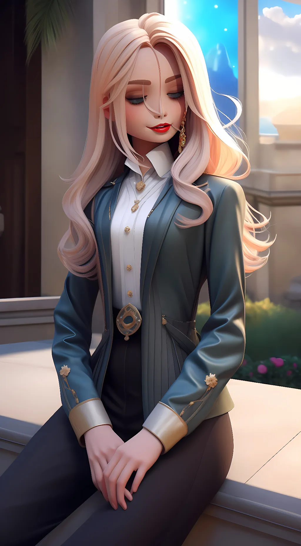 ai character: ckico background