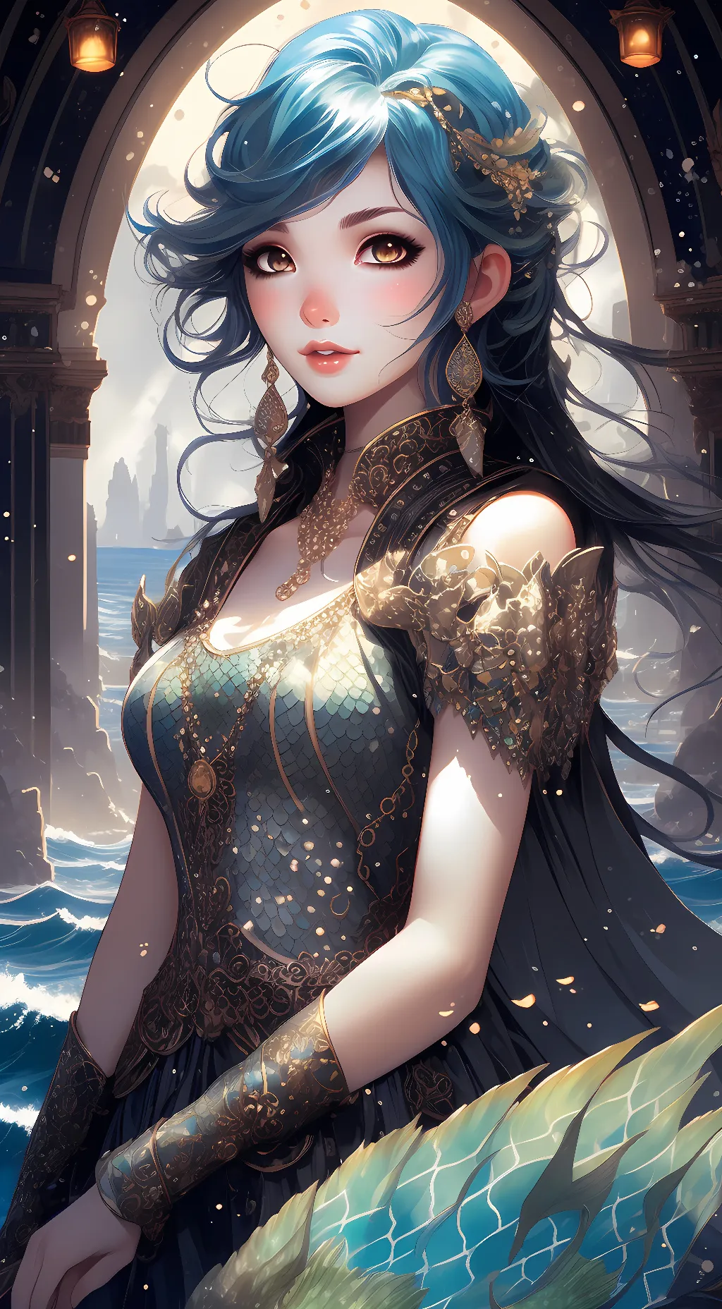 ai character: Oshana Tokarami background