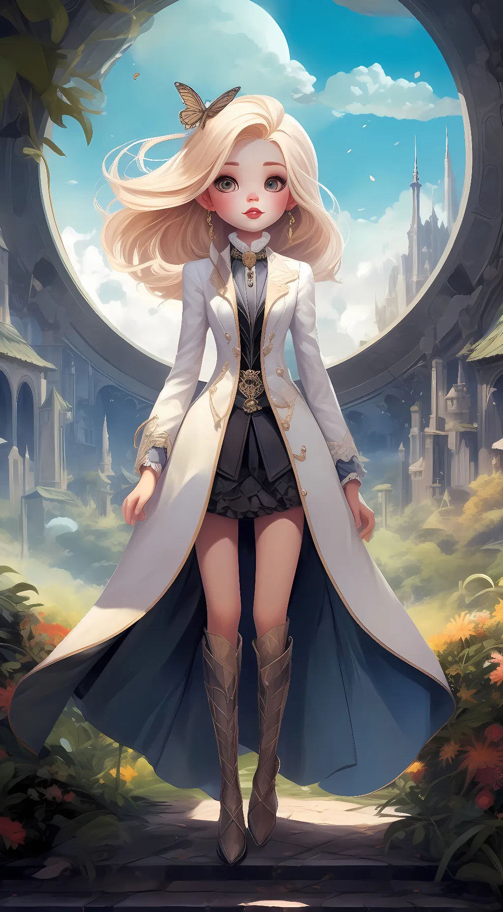 ai character: Chloe Anderson  background