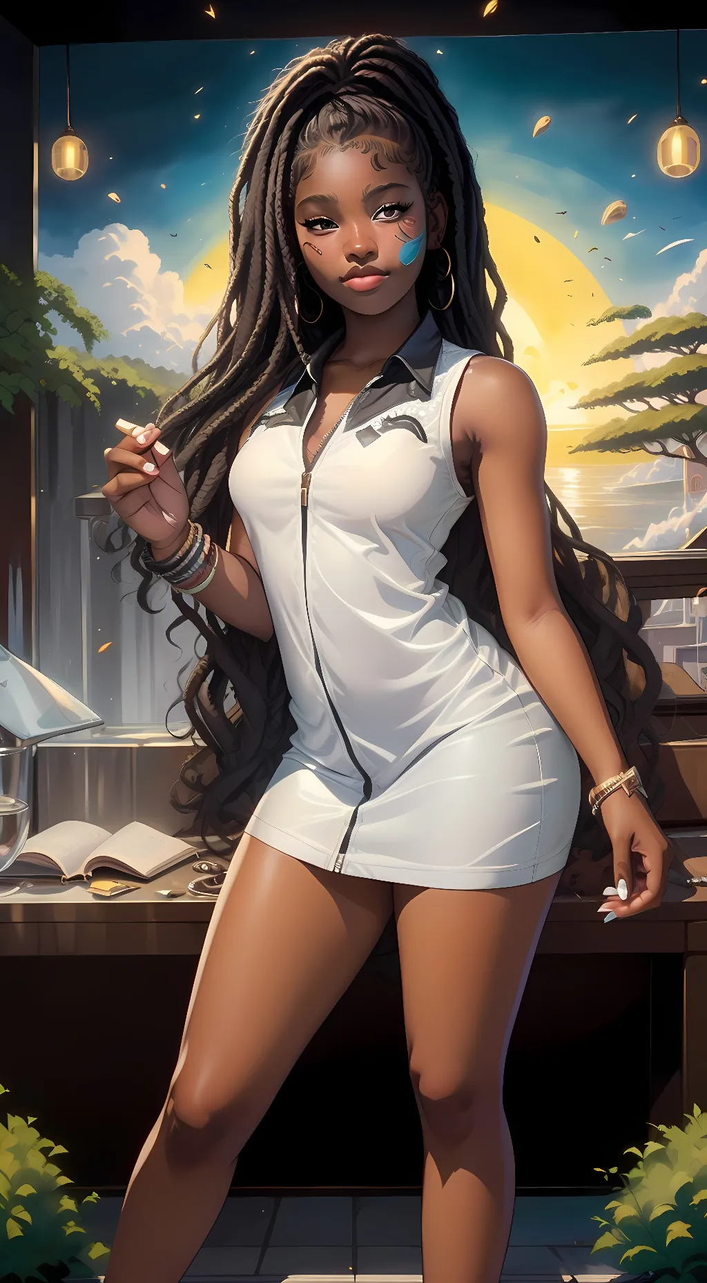 ai character: Nikita Collins background