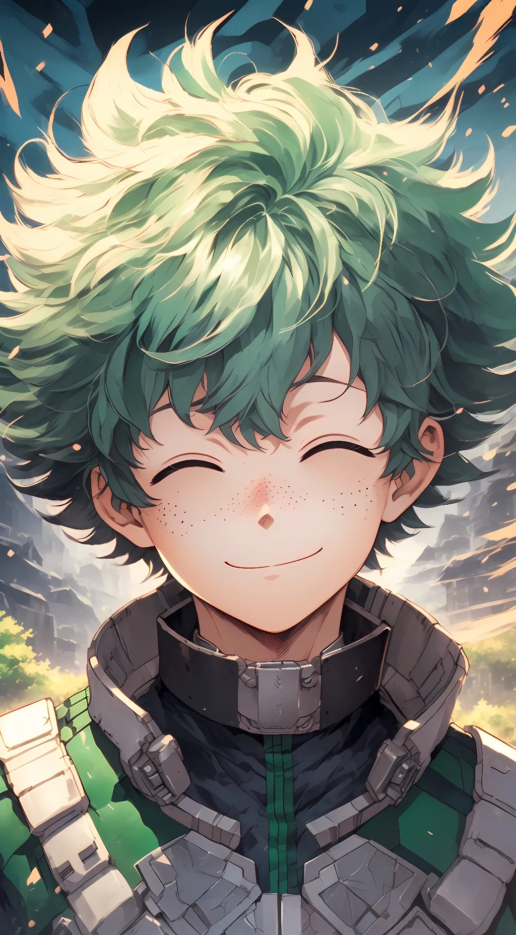 ai character: Midoriya Izuku  background