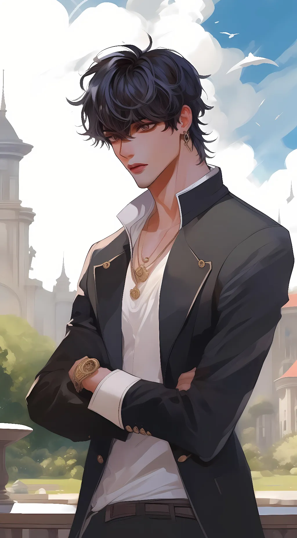 ai character: Aaron Chen background