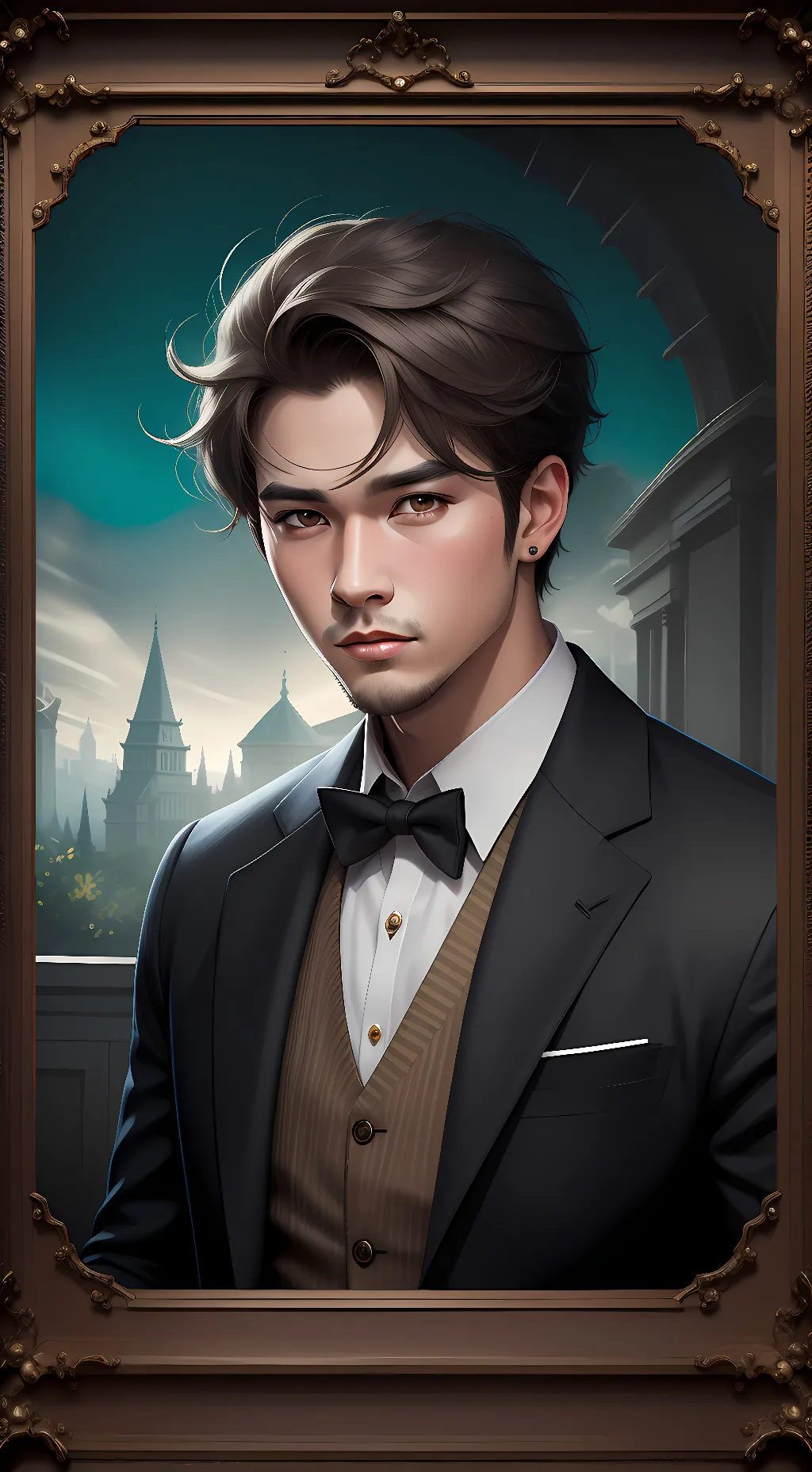 ai character: lucky  background