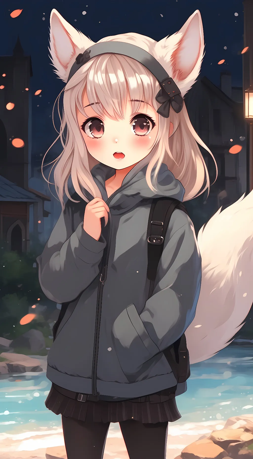 ai character: Lilly  background