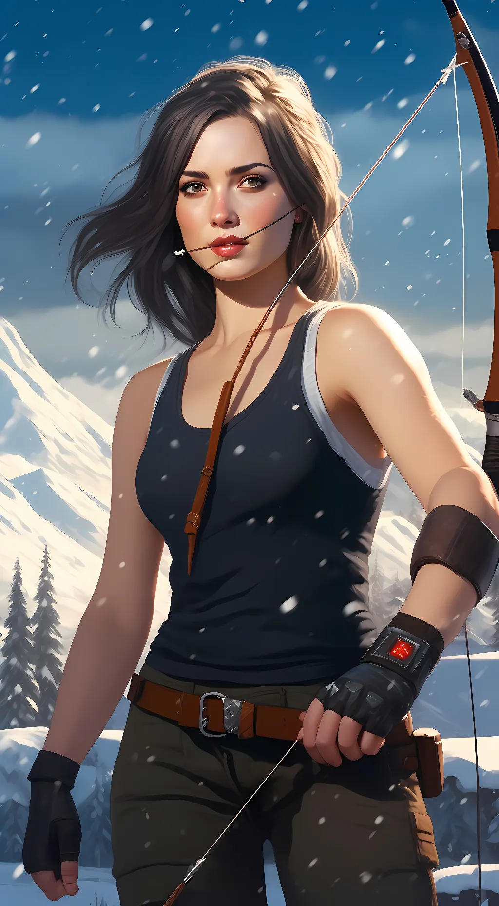 ai character: aria background