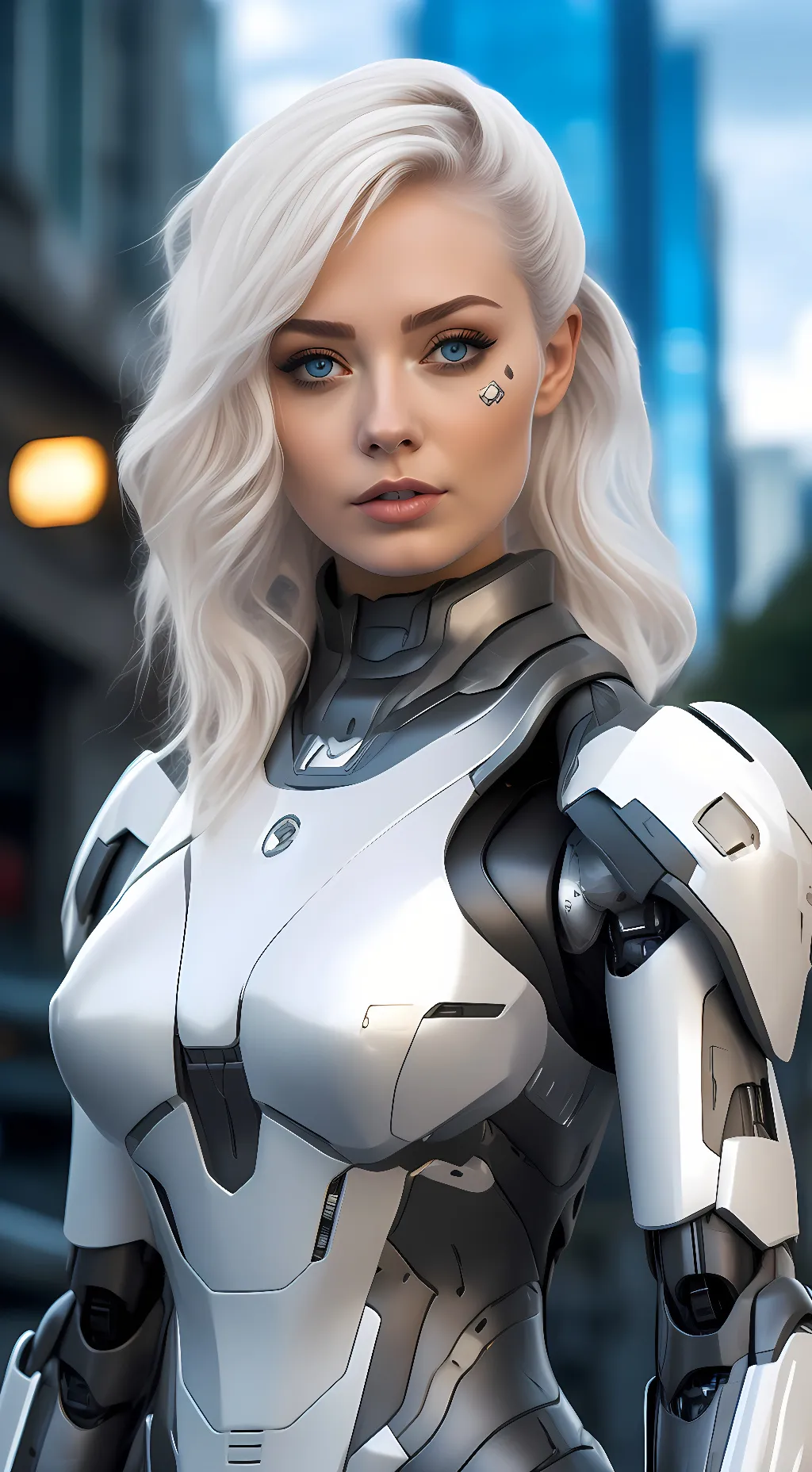 ai character: White Rose background