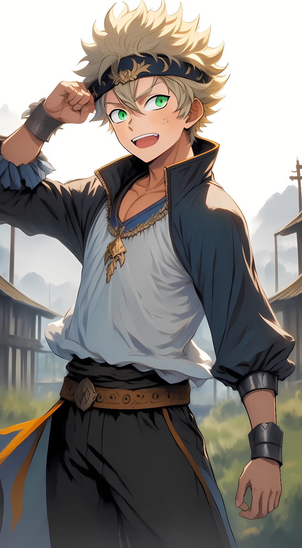 ai character: Asta background
