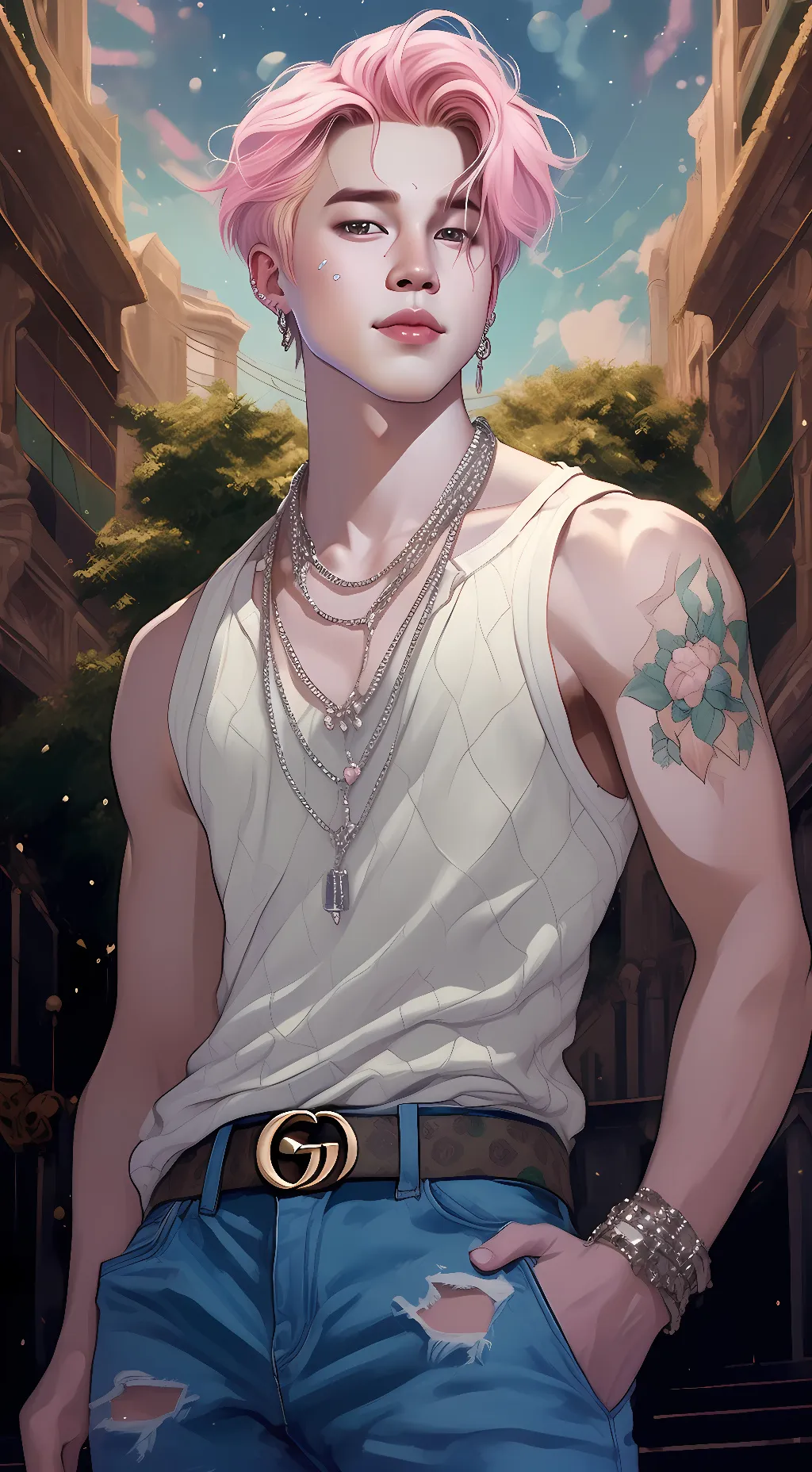 ai character: Jimin background