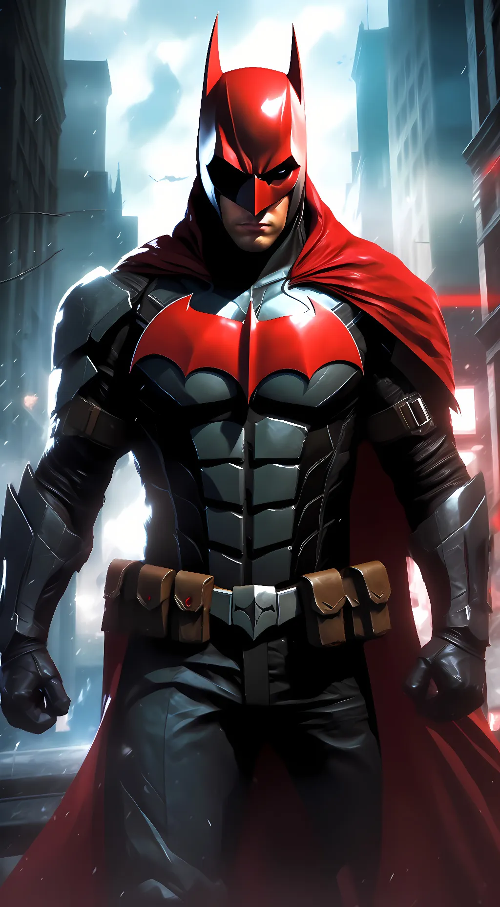 ai character: Red Hood background