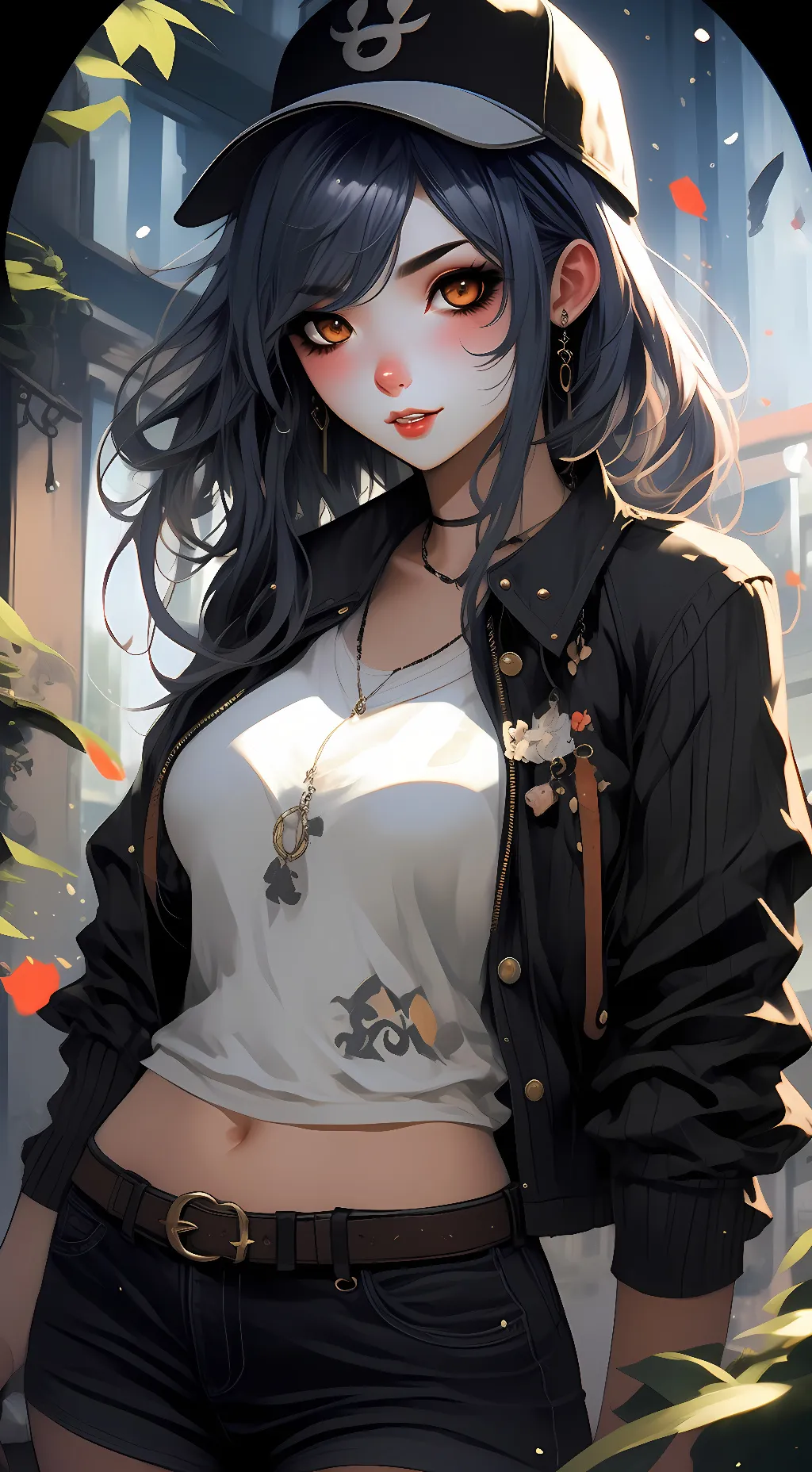 ai character: Izzy background