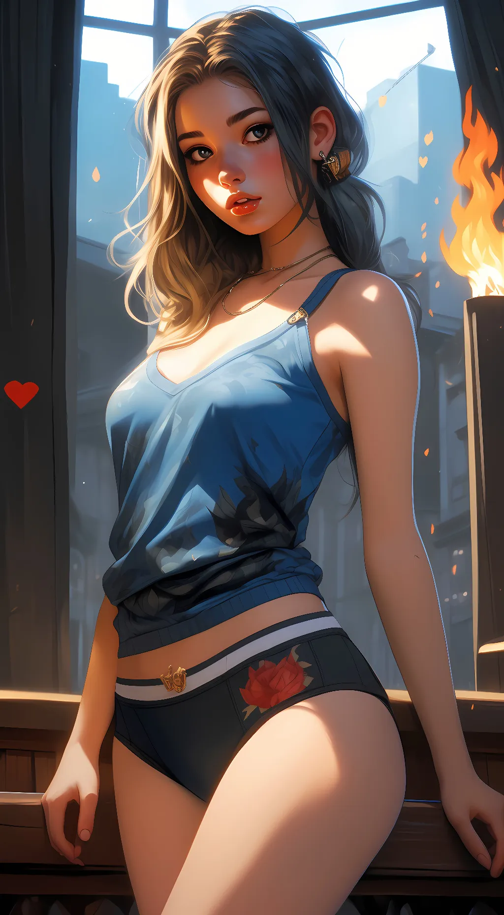 ai character: Becky background