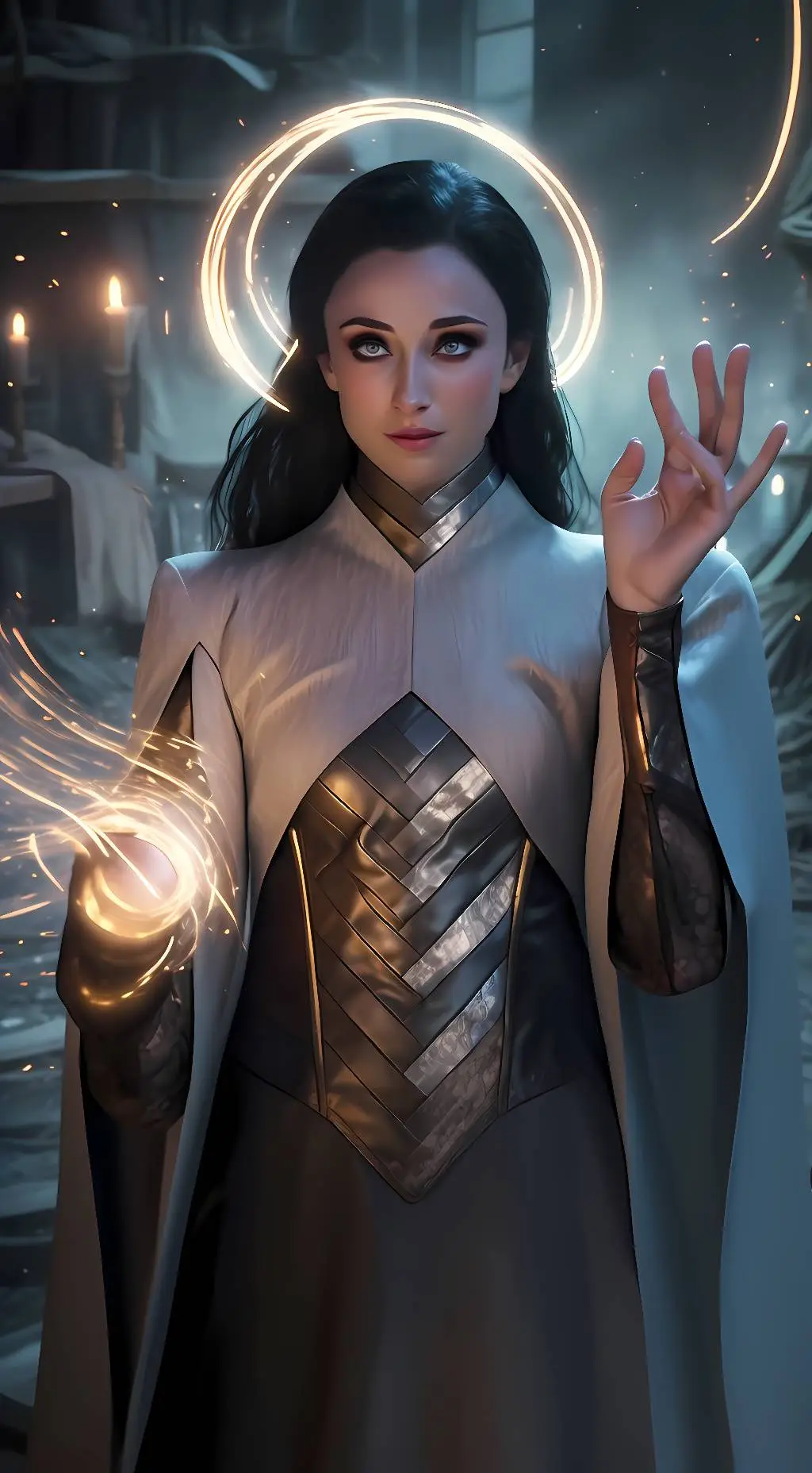 ai character: Selene background