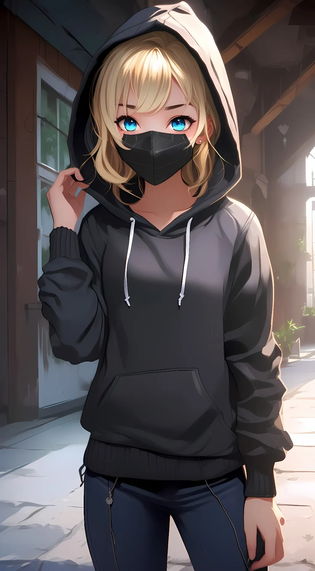 ai character: Lily background