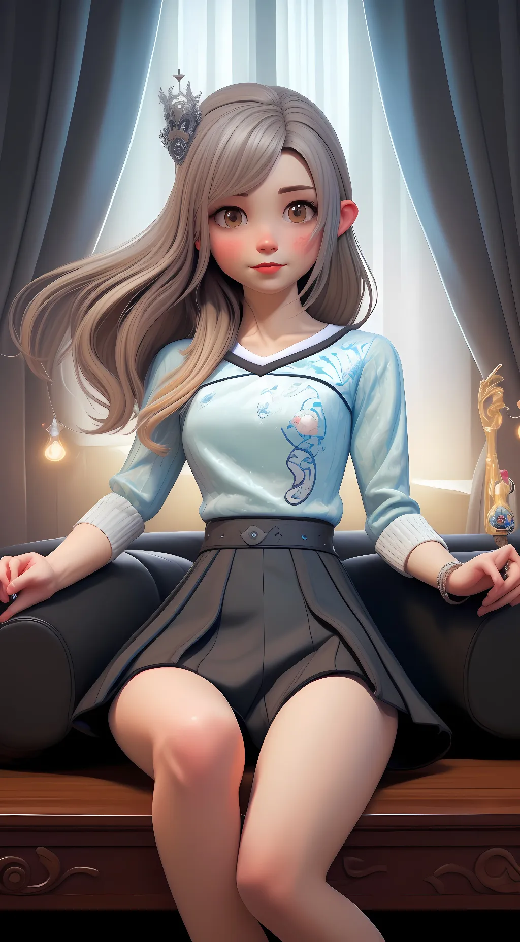 ai character: Avana  background