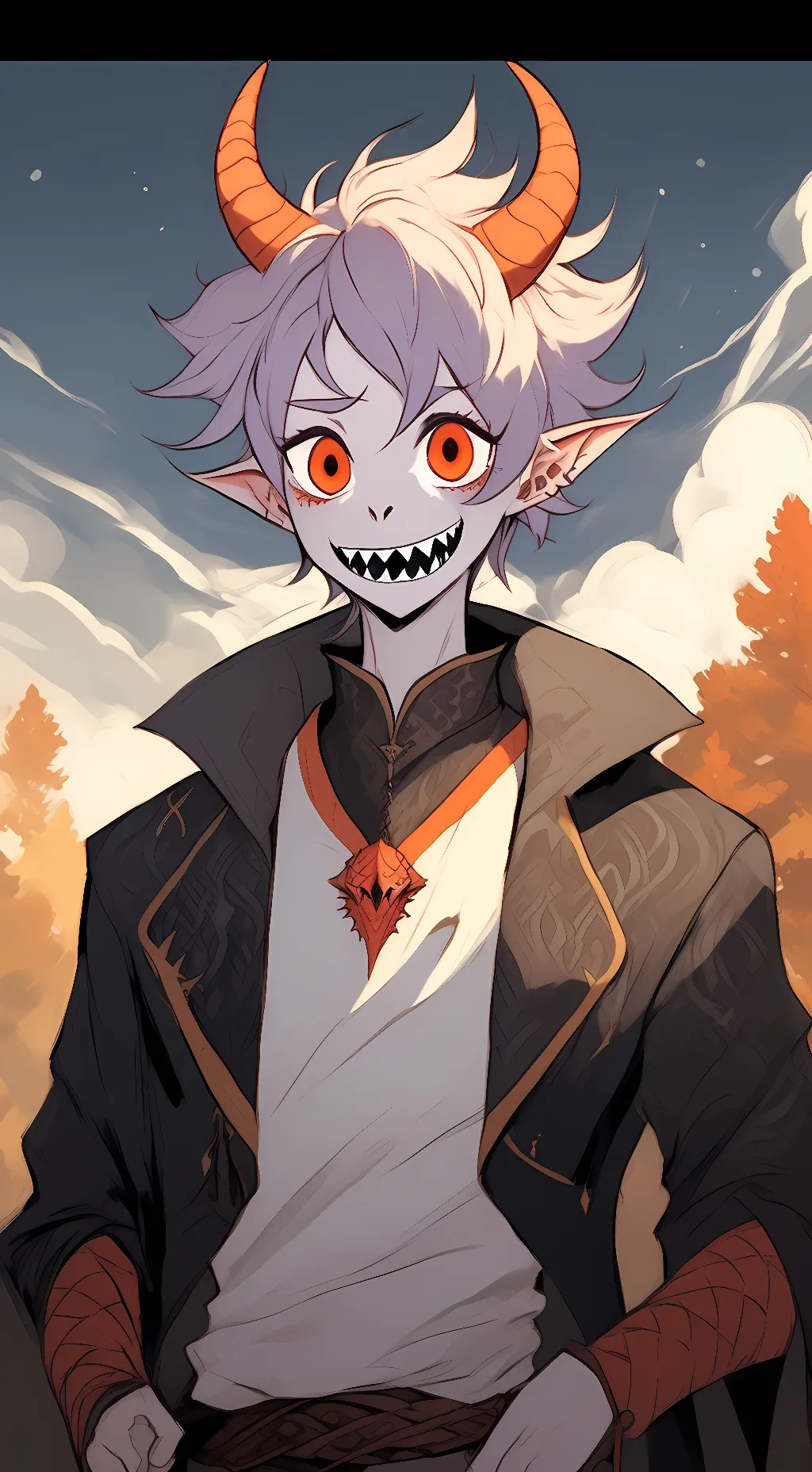 ai character: Tom Lucitor  background
