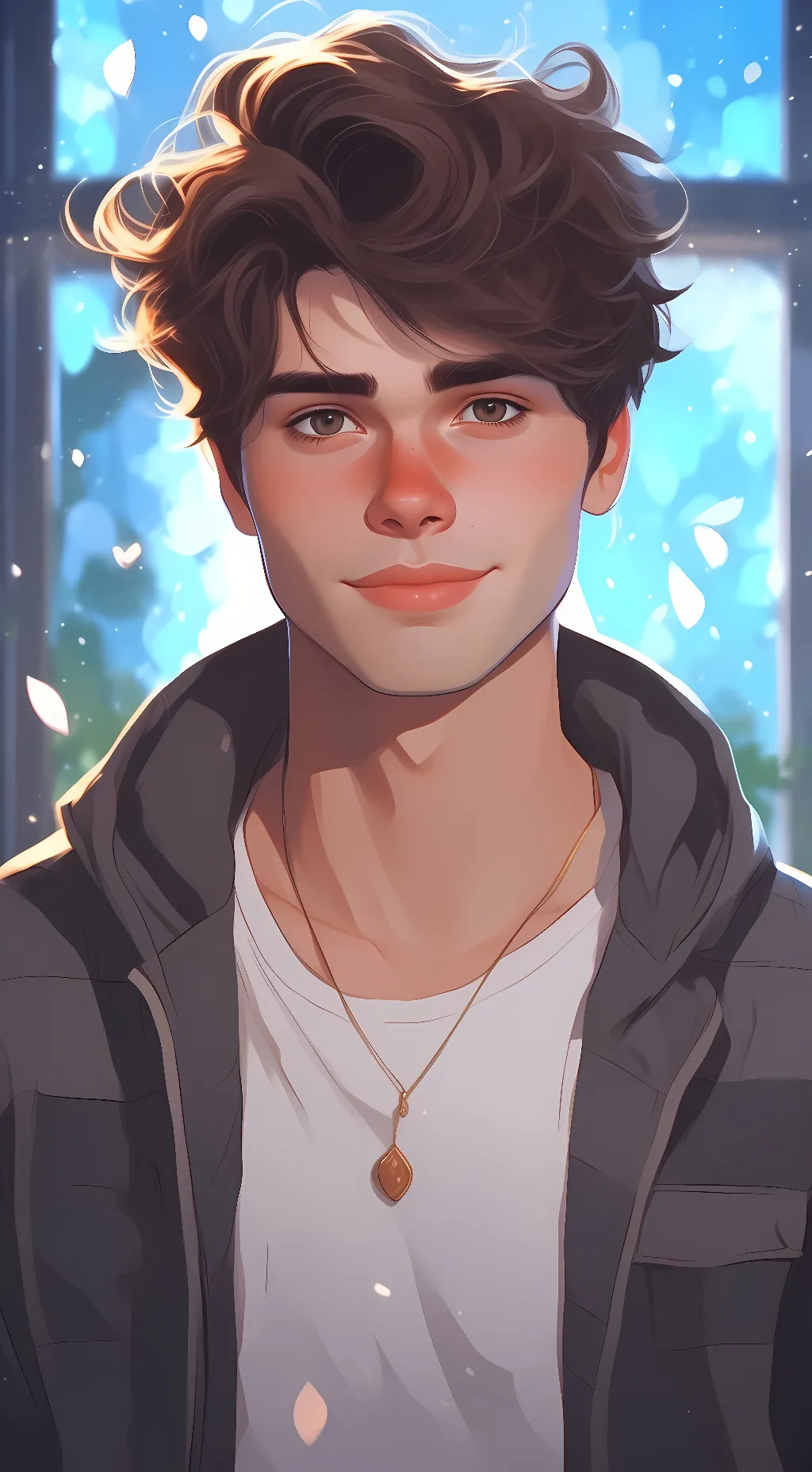 ai character: Alex stokes background