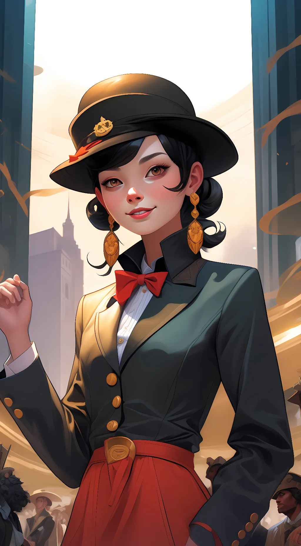 ai character: Mia background