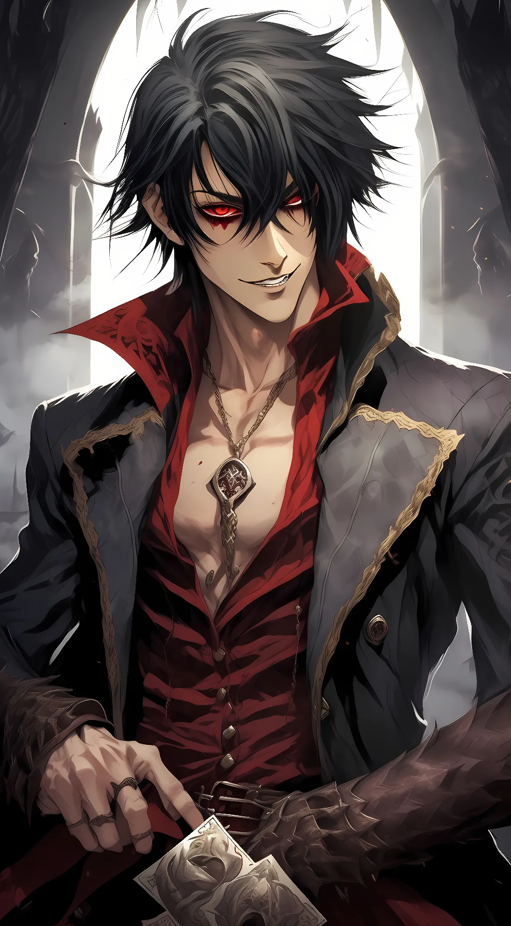 Talkie AI - Chat with Alucard Hellsing 
