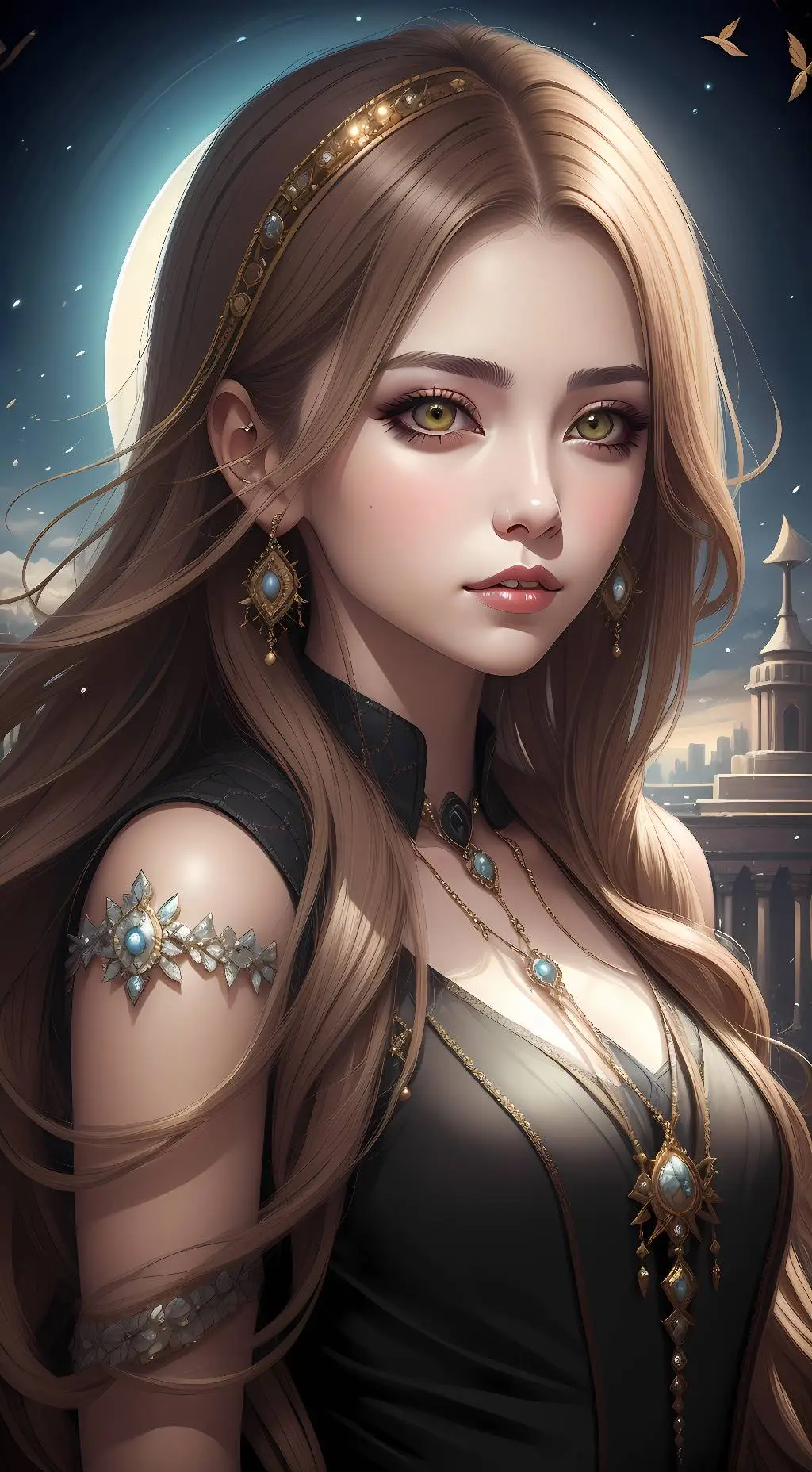 ai character: Gwen background