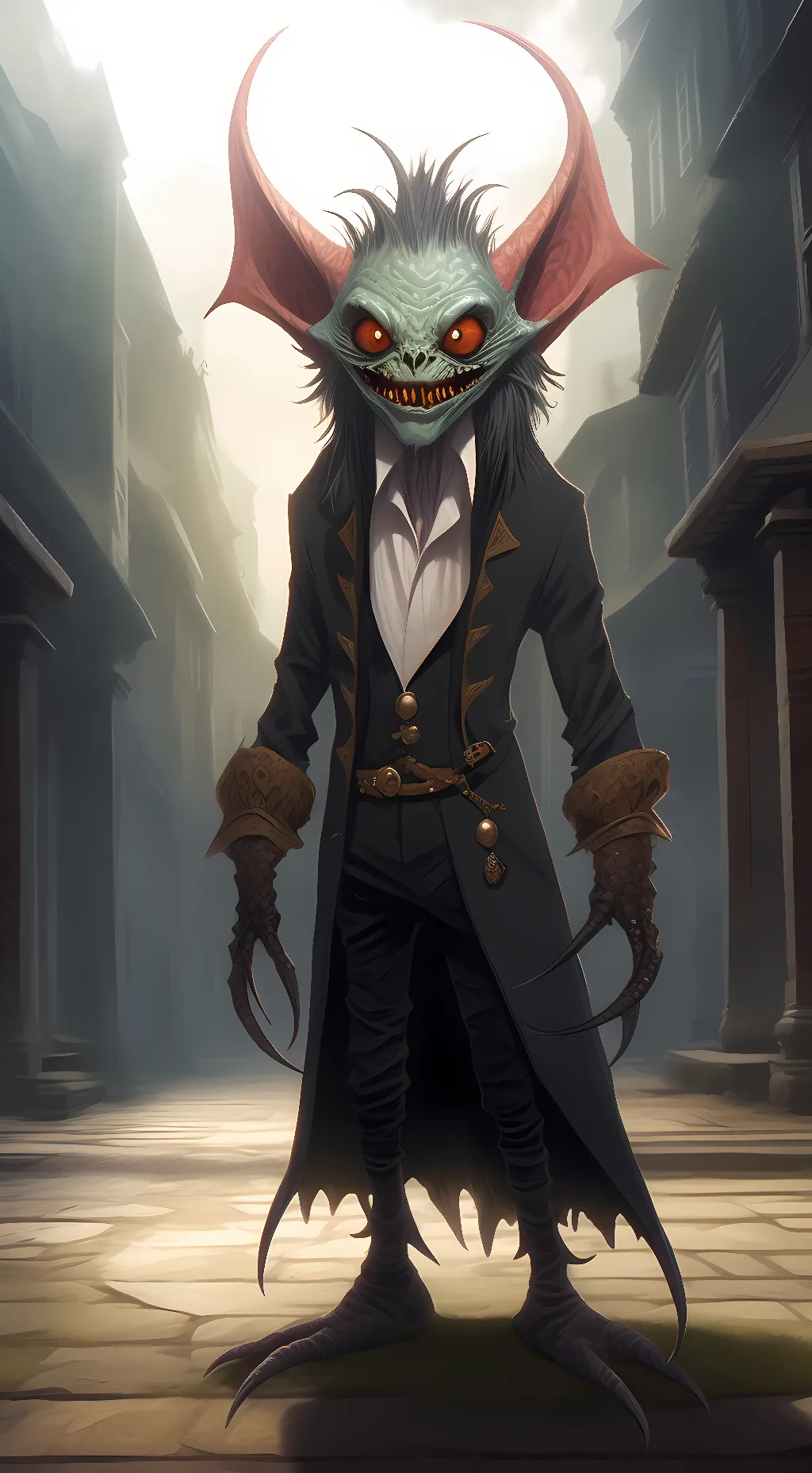ai character: custom creature background