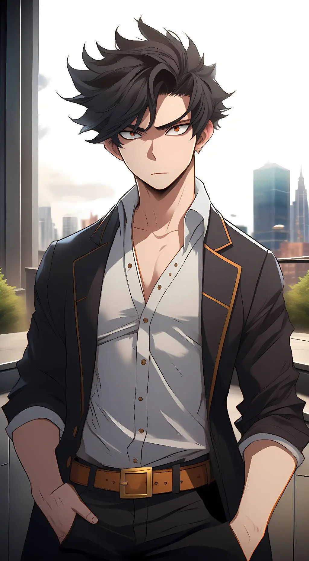ai character: Keigo Bakugo background
