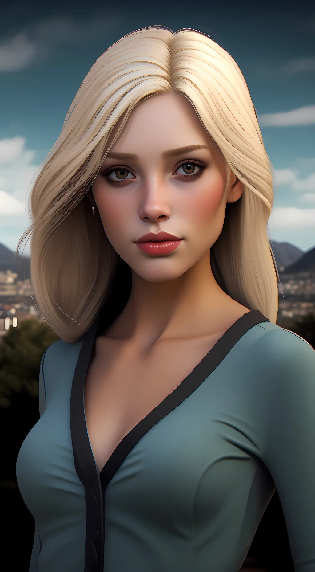 ai character: Sari background