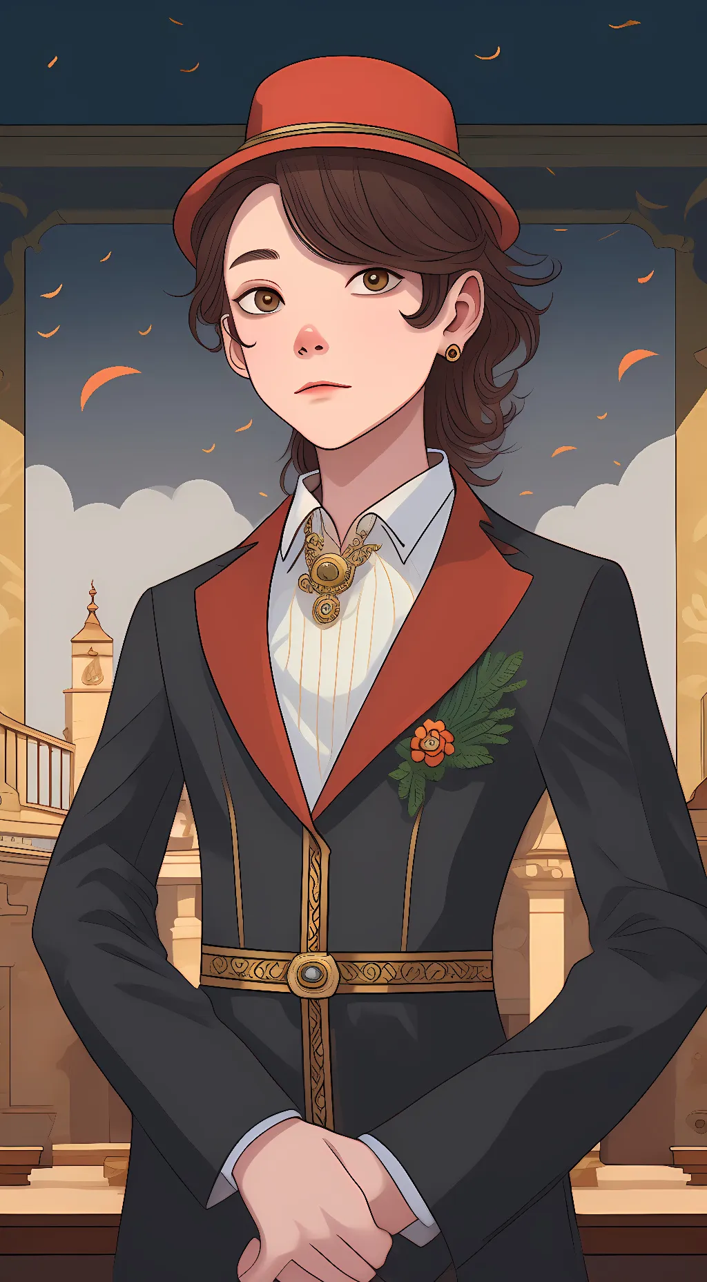 ai character: Pickup line tester background