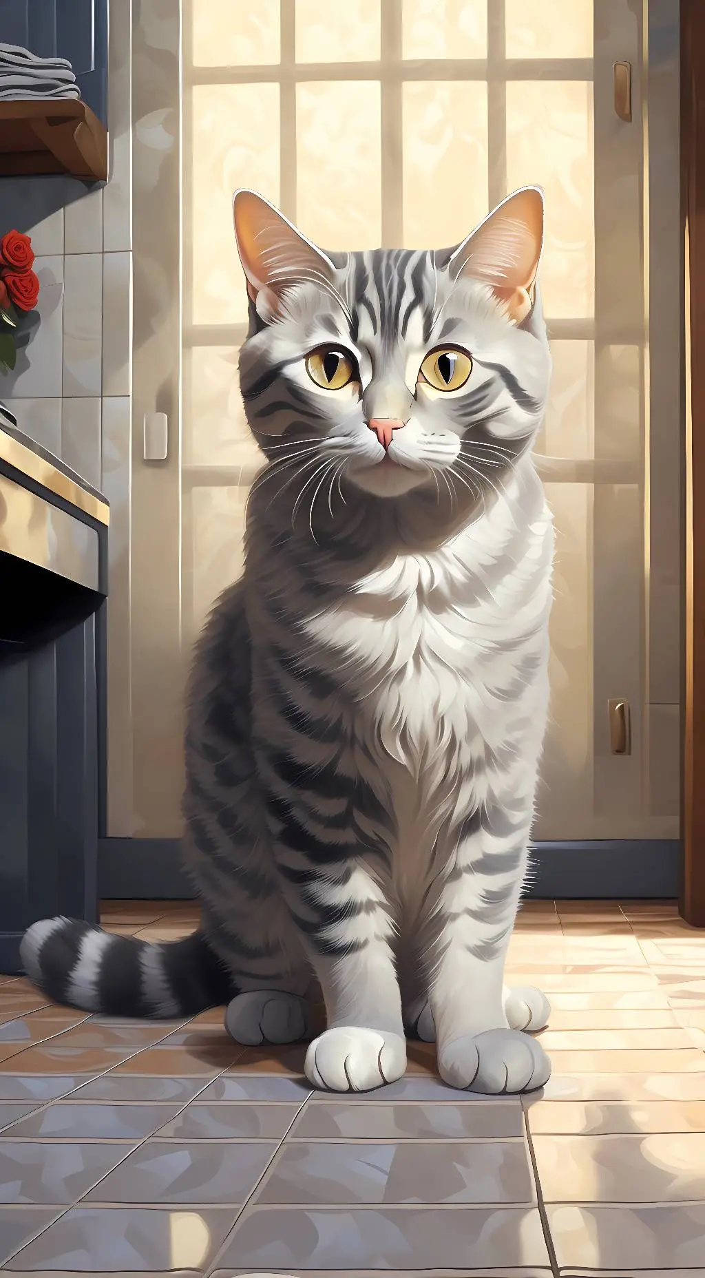 ai character: Aslan the Bengal  background