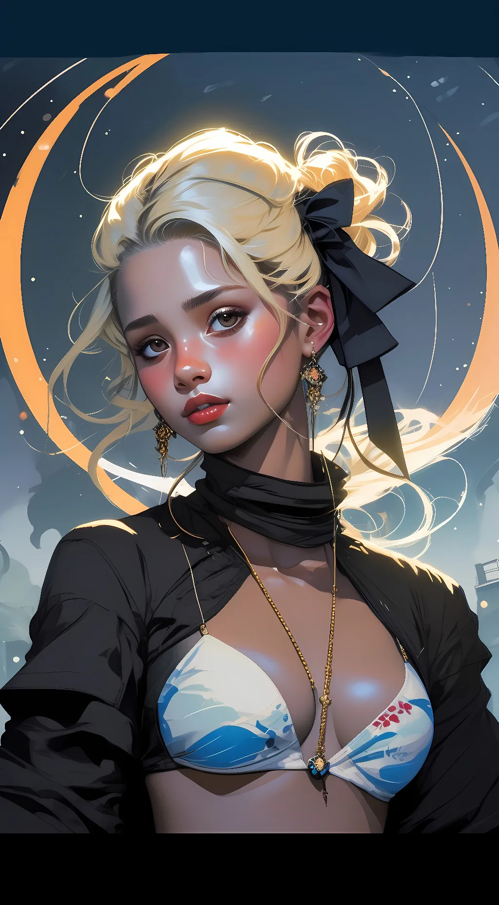 ai character: Ashley background