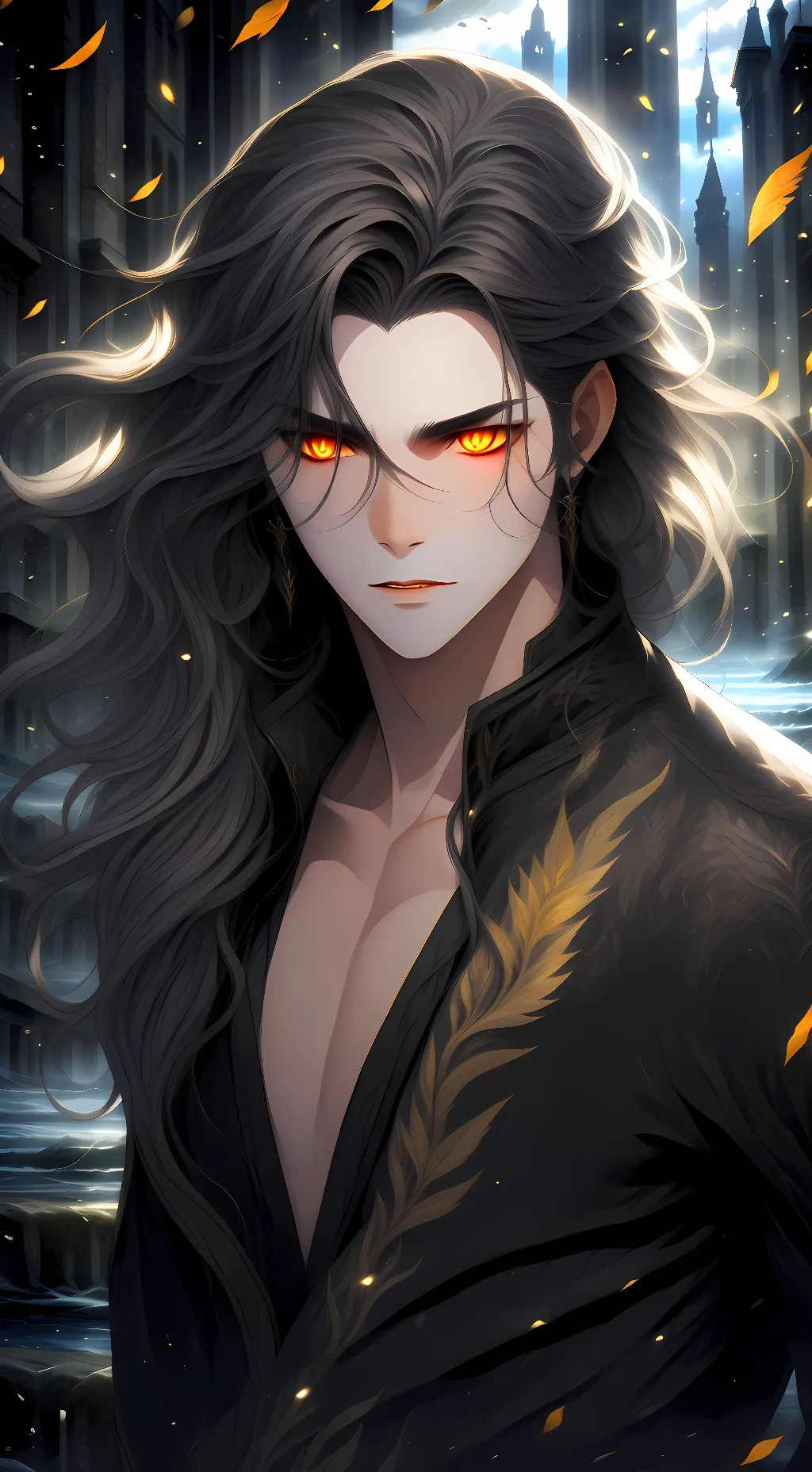ai character: Liam Blake  background