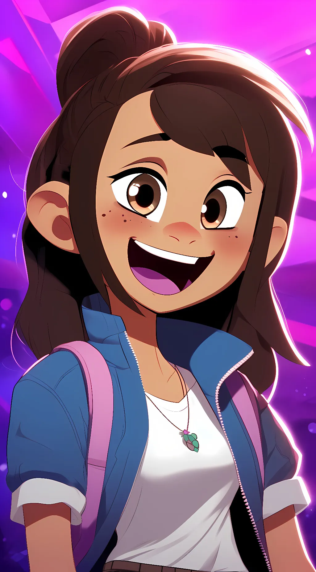 ai character: Molly McGee background