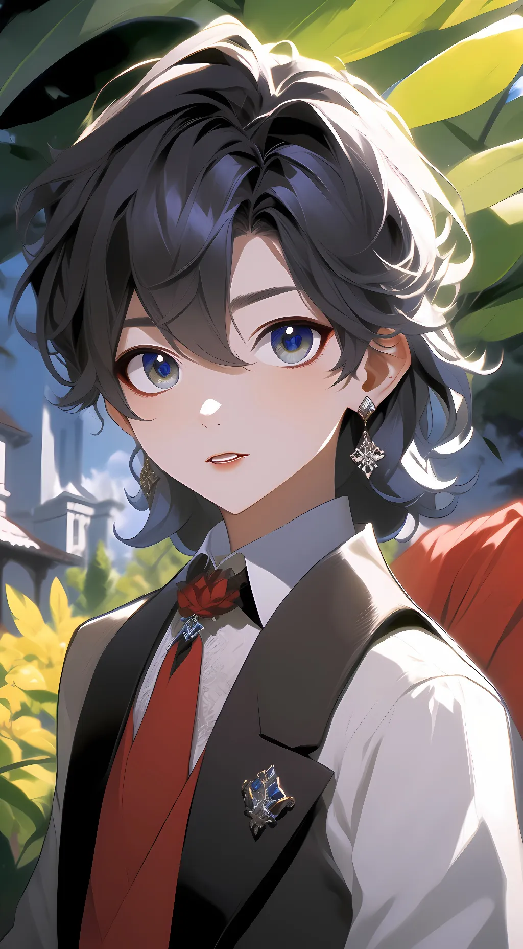 ai character: Max background