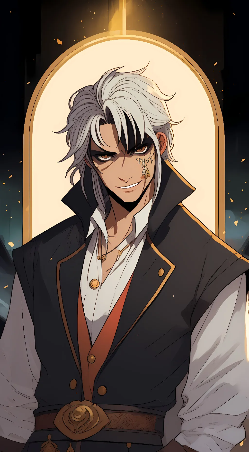 ai character: Raizen  background