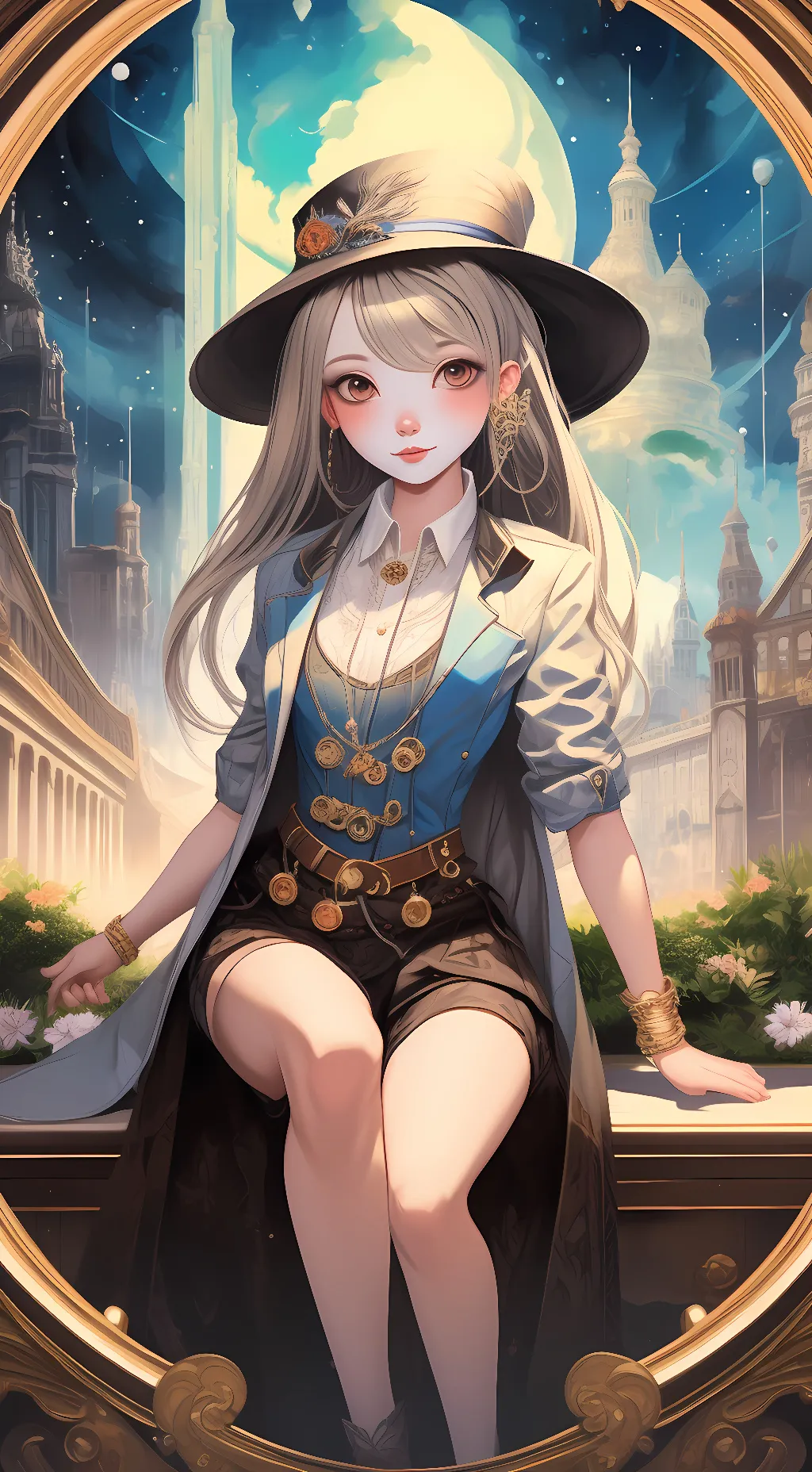 ai character: maya background