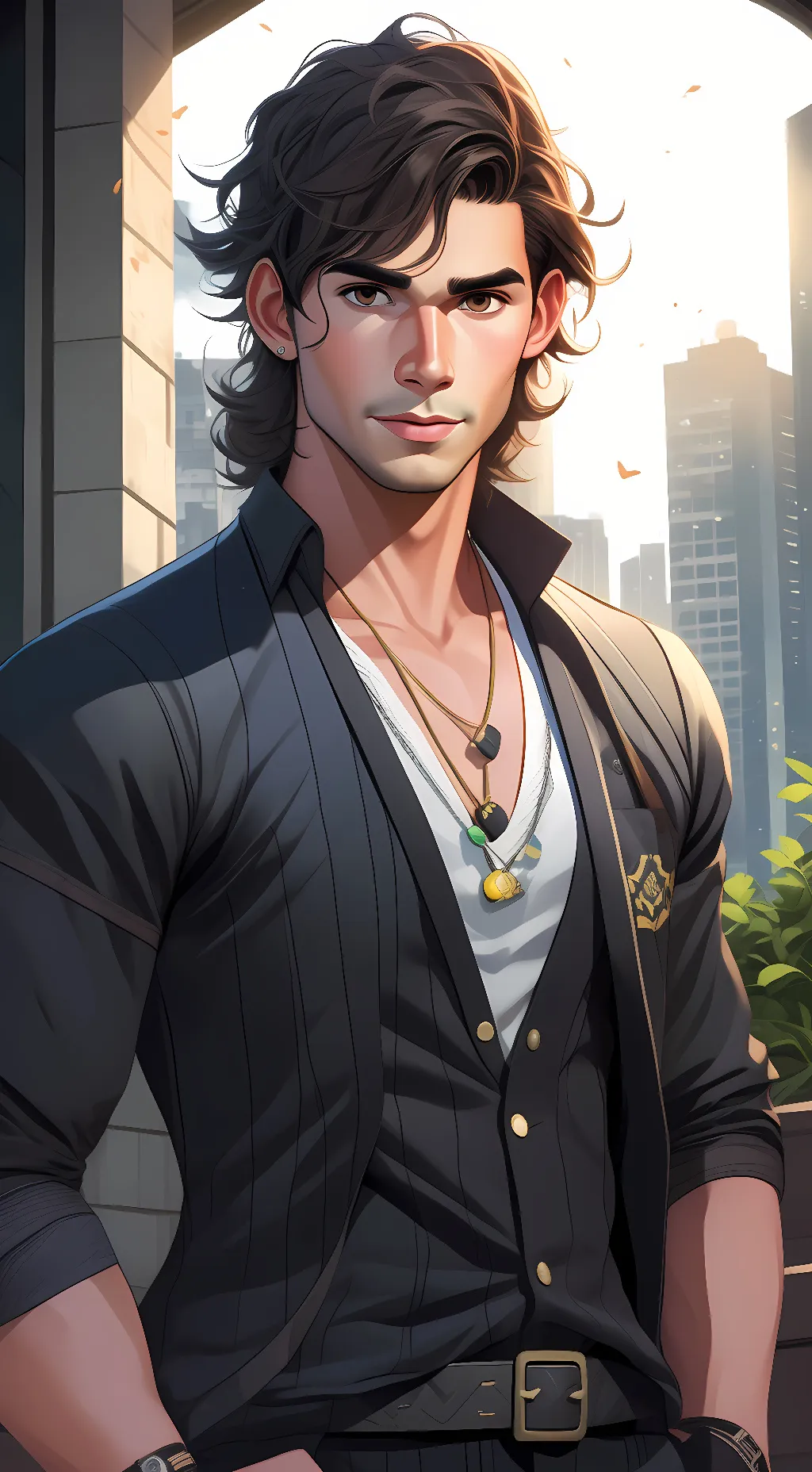 ai character: Nadal  background