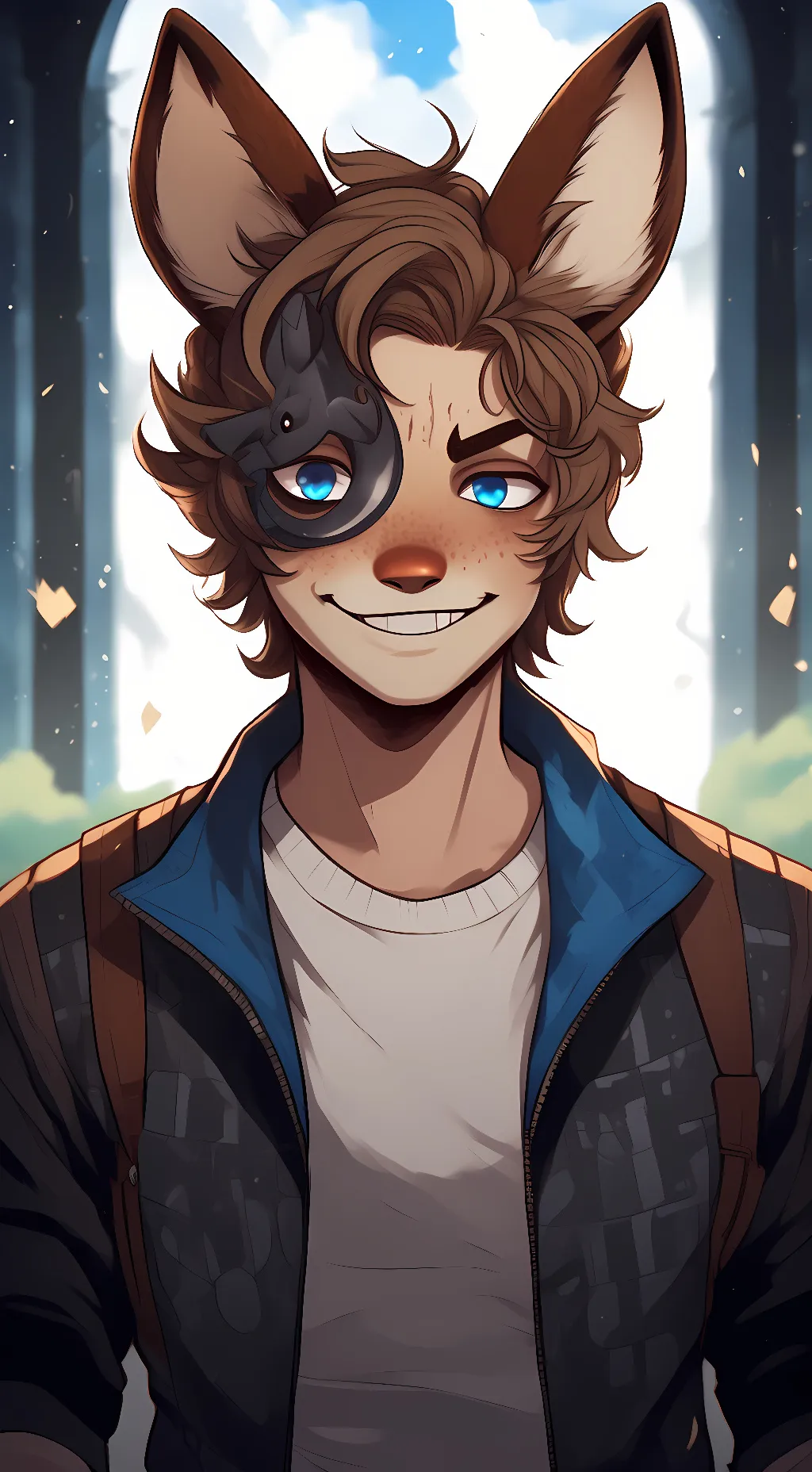 ai character: Michael afton background