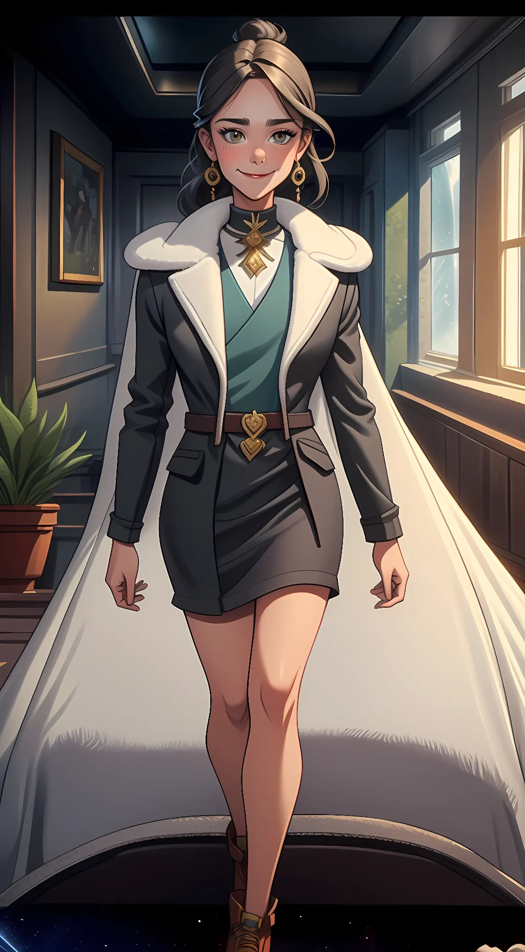 ai character: Fiona Gallagher background