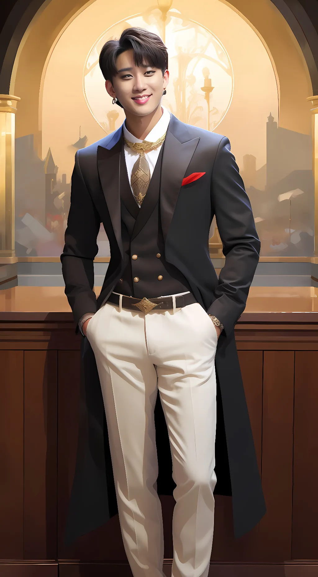 ai character: Changbin background