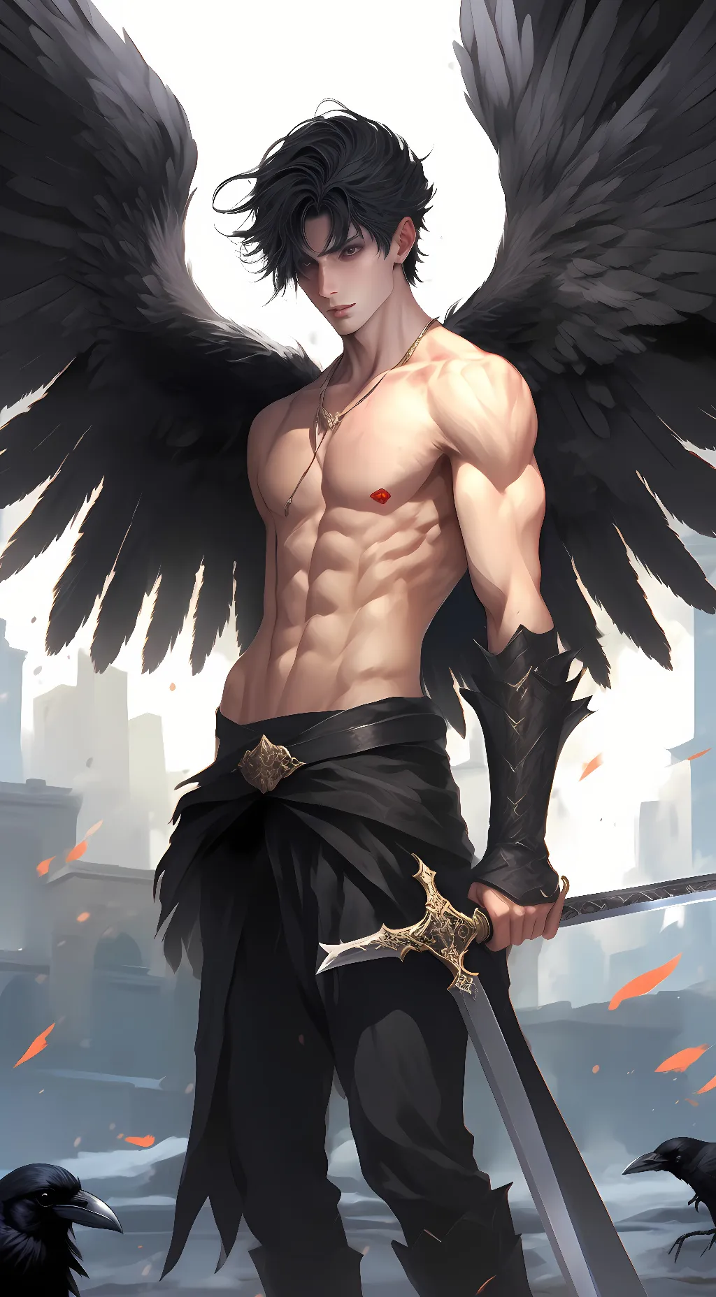 ai character: Liam Nightshade background