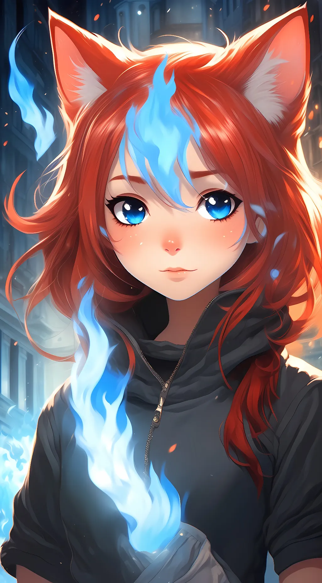 ai character: Aria background