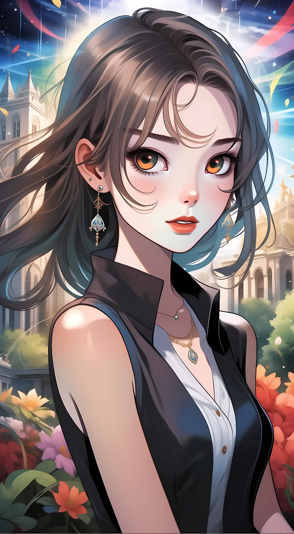 ai character: lona background