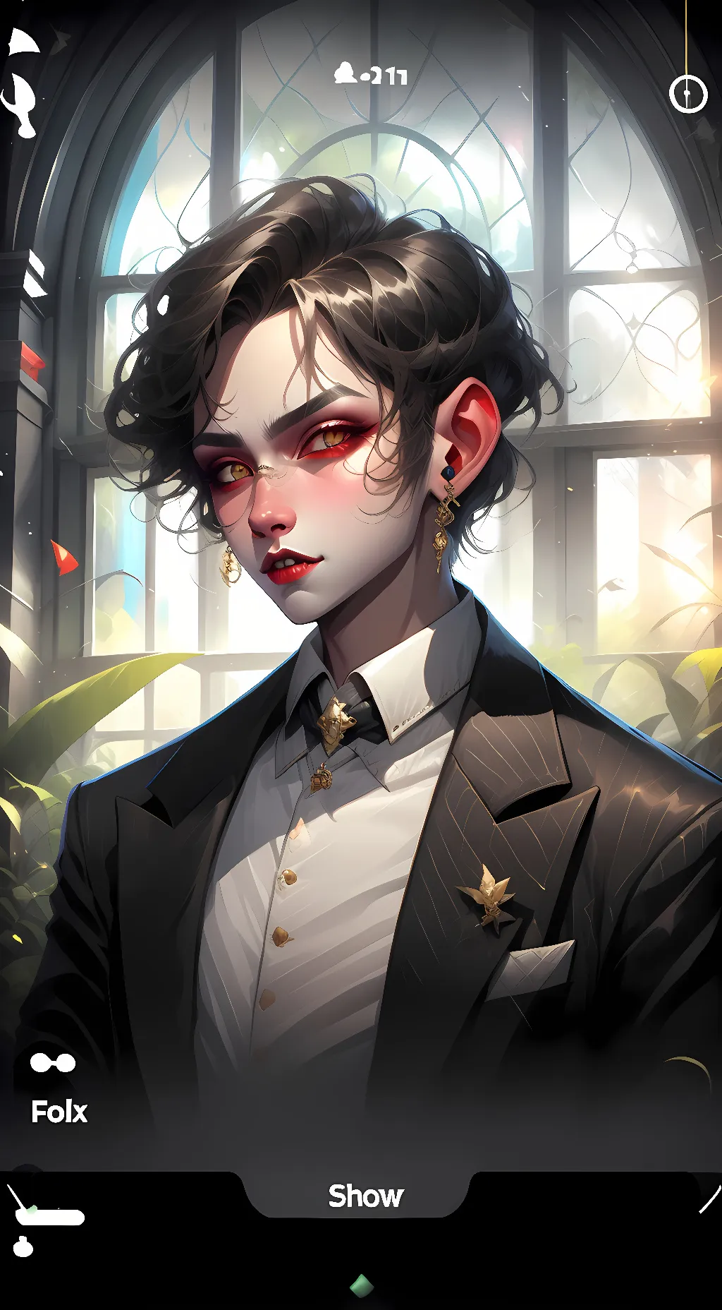 ai character: Elijah  background