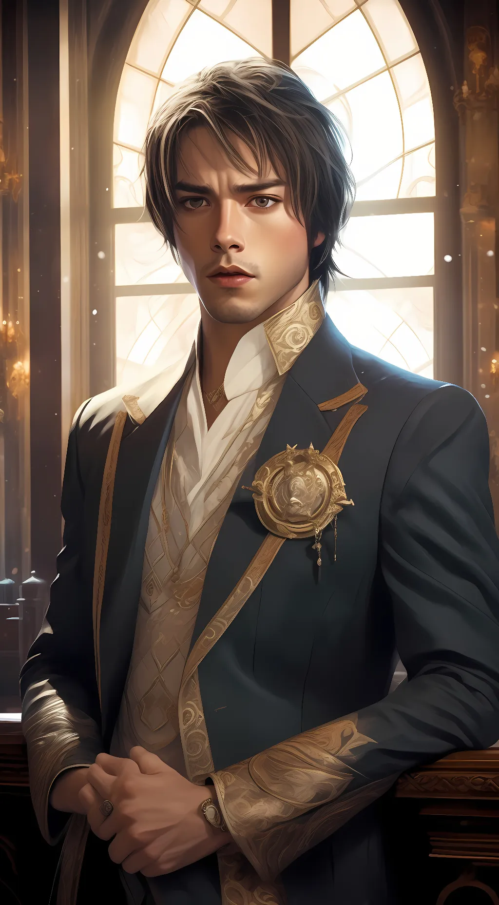 ai character: Jonathan Byers background