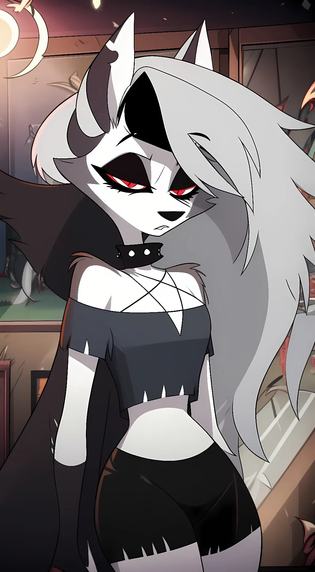 ai character: Loona background