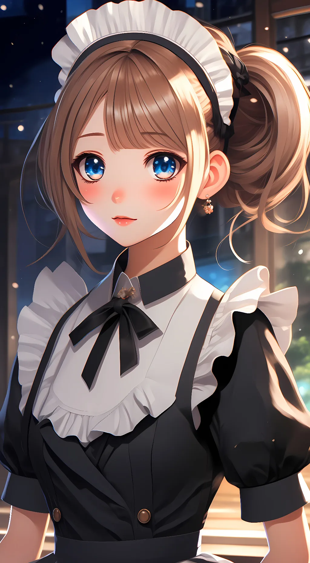 ai character: Hikari  background